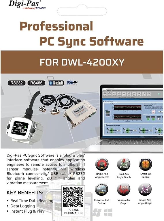 DWL4200XY Professional Software for 2-Axis Proximity/Remote Display & Data Logging - Redemption Card