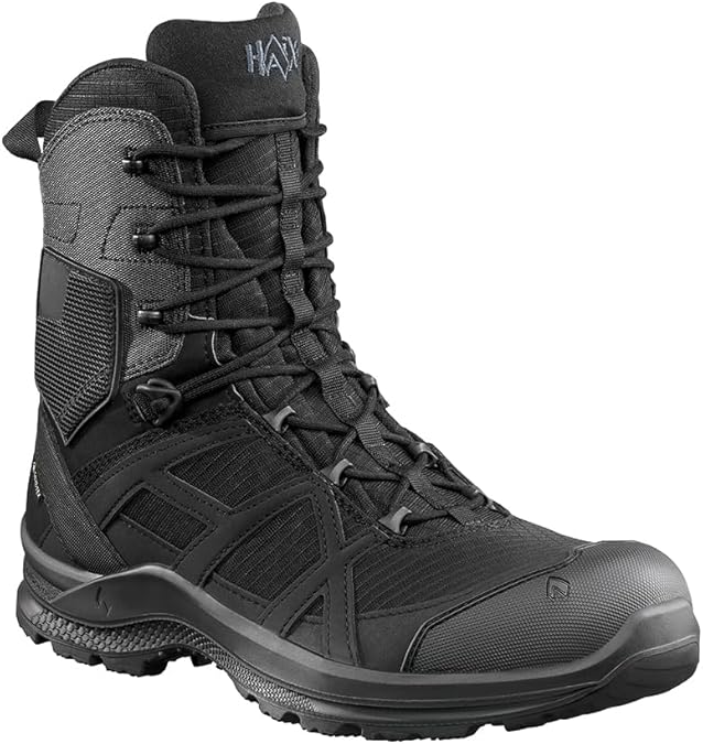 Haix Black Eagle Athletic 2.1 GTX high/Black New: Optimized Design - Microfibre/Textile Boots with Gore-TEX. 43