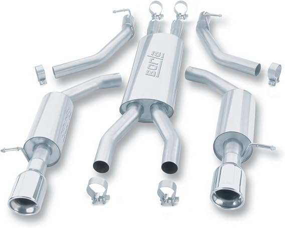 BORLA 140081 Cat-Back Performance Exhaust System for 2003 Ford Thunderbird 3.9L V8 Automatic Transmission Coupe/Convertible.