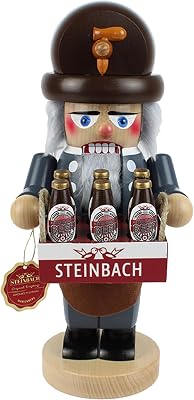 Steinbach Nutcracker Beer Brewer - Christmas Decorations Indoor - Beautiful Collectors Item - Home Decor - Made in Germany - 11.81 inch