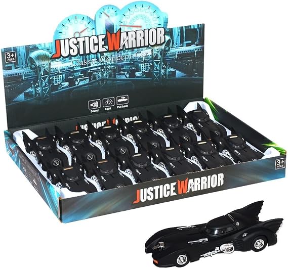 Mega Çek Bırak Die Cast Metal Yarasa Araba