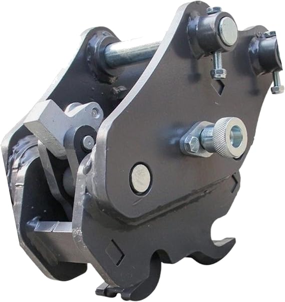 Mechanical Hitch for Mini Excavators Quick Coupler for Small Digger Fits Up to 3 Tons Excavators with 92mm Span Length 85mm Wheelbase