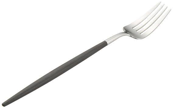 Kuchipol GO.04 Single Item Table Fork, GOA, Silver x Black