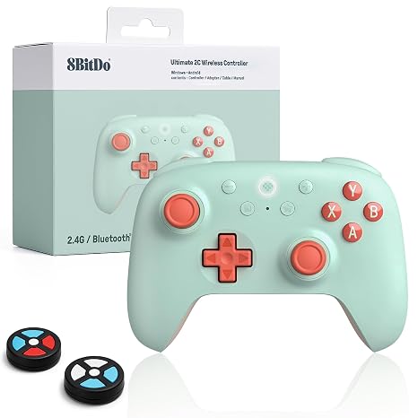 8Bitdo Ultimate 2C Wireless Controller (Mint) - 1000Hz Polling