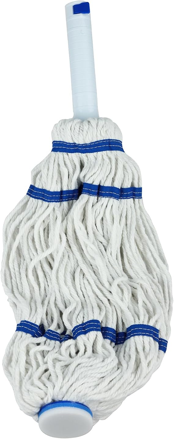 Mr. Clean Super Twist Floor Mop Cotton Yarn Refill Head with Magic Eraser, Blue