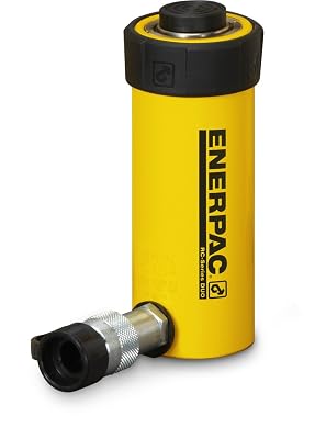 Enerpac RC-154 Single-Acting Alloy Steel Hydraulic Cylinder with 15 Ton Capacity, Single Port, 4 Stroke
