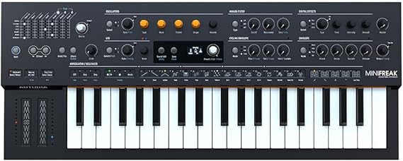 Arturia MiniFreak 37 Key Polyphonic 6-Voice Hybrid Synthesizer Keyboard (Standard, 37 Key)
