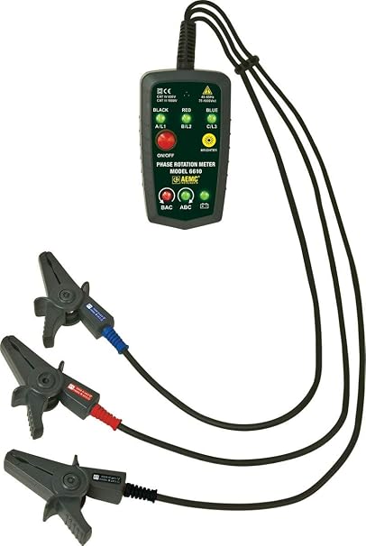 AEMC Phase Rotation Meter, 75 to 1000 VAC