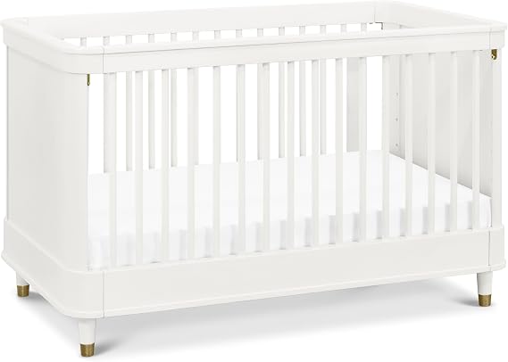 Namesake Tanner 3-in-1 Convertible Crib in Warm White, Greenguard Gold Certified