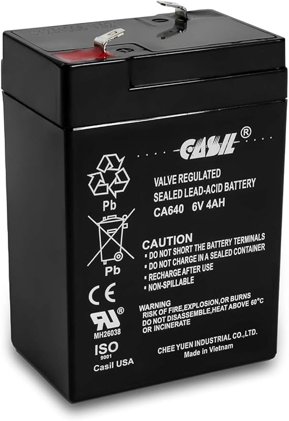Casil 6V 4Ah Replacement Battery Compatible with Jialee JL3-XM-4