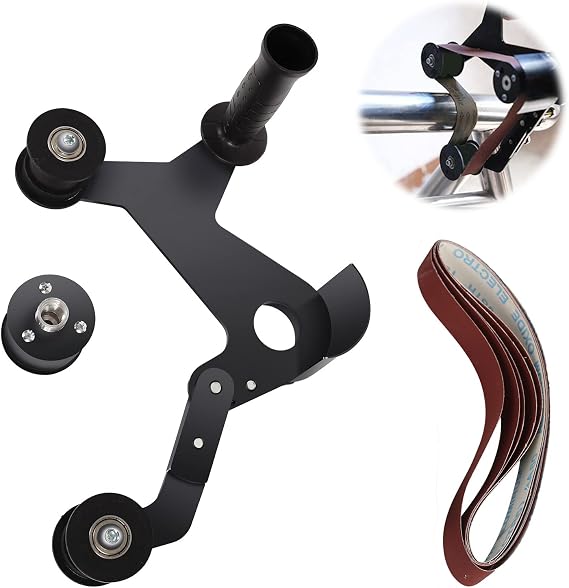 Belt Sander Attachment Grinder YSJWAER - Adapter Angle Grinder Sanding Attachment Polisher 5/8-11 Thread