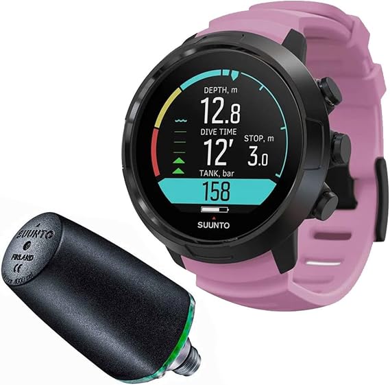 SUUNTO D5 Dive Computer, Wildberry | Combo with USB & Pod