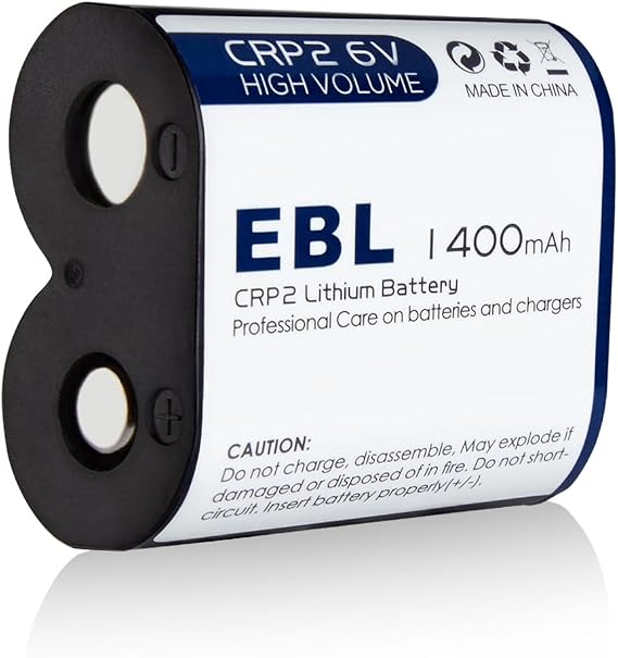 EBL CR-P2 Lithium Photo Battery 6V 1400mAh