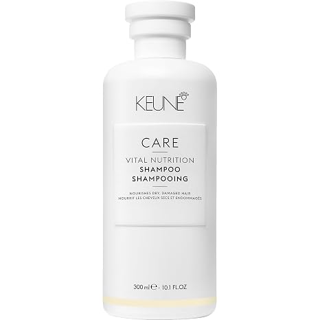 KEUNE Care Vital Nutrition Shampoo for Dry & Damaged Hair, 10.1 Fl Oz