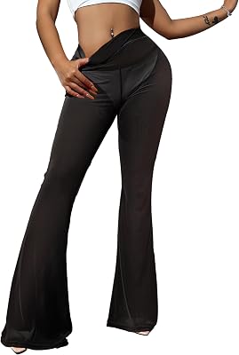 Sheer Pants for Women Mesh Pants Bathing Suit Cover Sexy Swimsuit Coverup for Women See Through Pants Swim Lace Pants