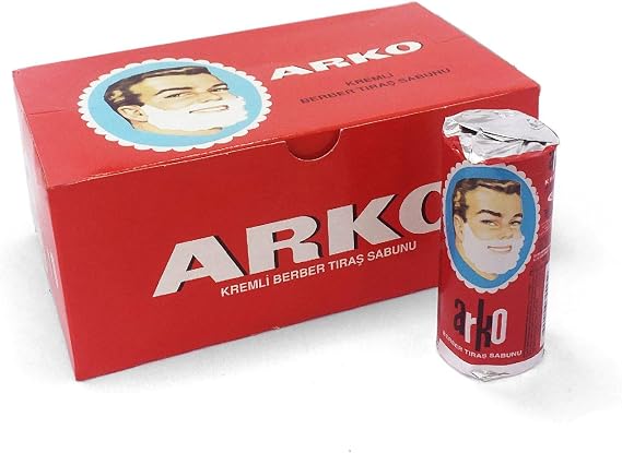 ARKO Classic Shaving Soap 12 Pack (75gr x 12)