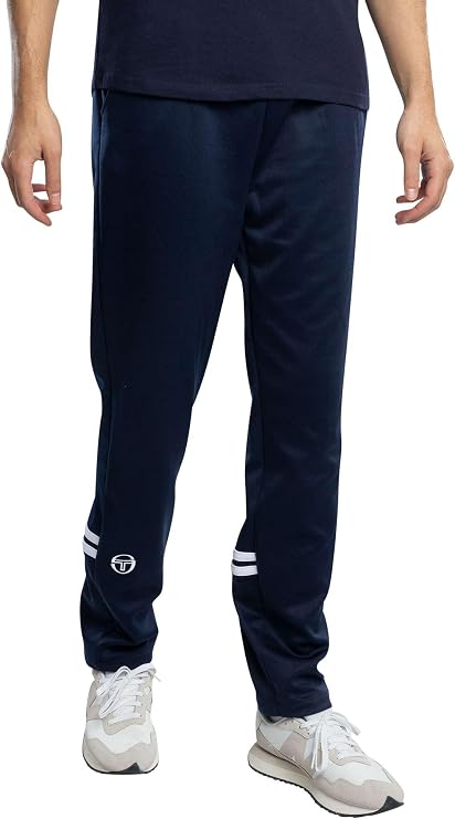 Sergio Tacchini Men's Orion Track Joggers, Maritime Blue/White