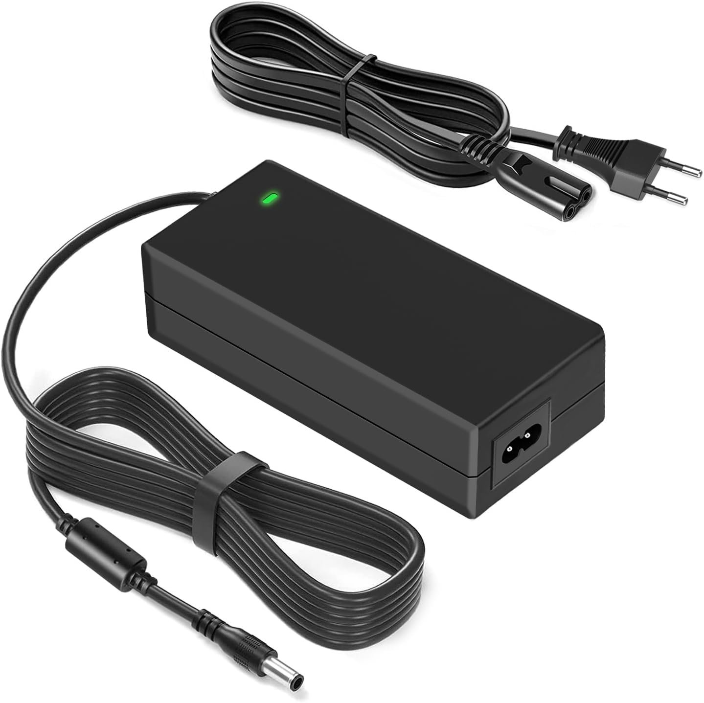 12 V 5 A güç kaynağı, 100 – 240 V DC 12 V adaptör, monitör, güç kaynağı, şarj cihazı, AOC Sceptre HP Pavilion LED LCD monitör, Dell ekran, Insignia LED LCD TV güç kablosu ile uyumlu