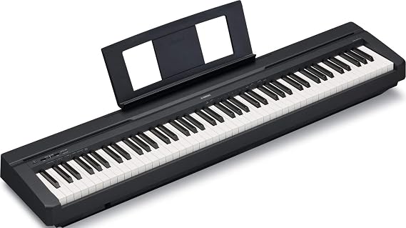 YAMAHA P71 88-Key Weighted Action Digital Piano with Sustain Pedal and Power Supply (Amazon-Exclusive)