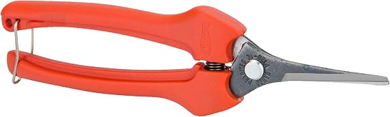 Bahco 7-1/2-Inch Harvesting Snips P128-19, Red