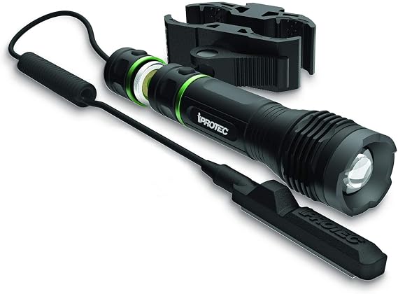 iProtec Lg250 Flashlight- Green, Black