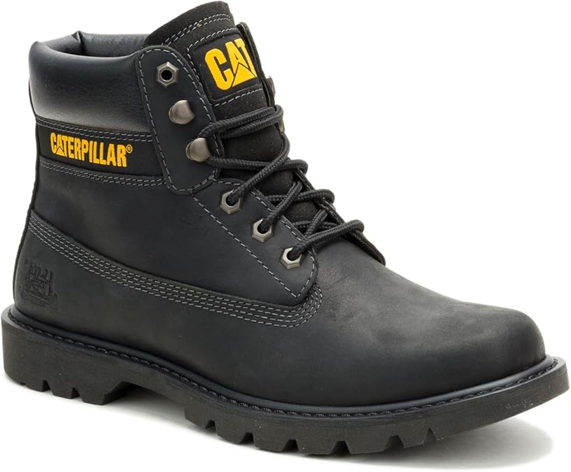 Caterpillar Colorado 2.0 Tractor Leather Men's Black Boots