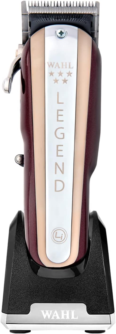 Wahl Professional Bundle | 5 Star Cordless Legend Hair Clipper & Cordless Clipper Charger Stand