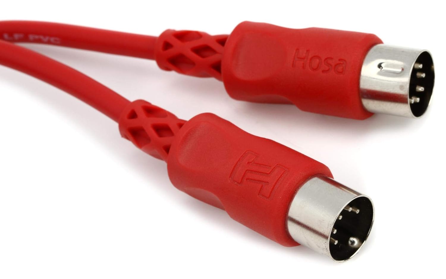 Hosa MID-305RD MIDI Cable - 5 Feet Red