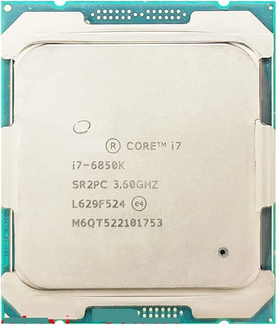 CPU Processor CPU c I7 6850K Processor I7-6850K 3.60GHz 15M 6-Cores Socket2011-3 Good Performance, high Efficiency, Clear Picture