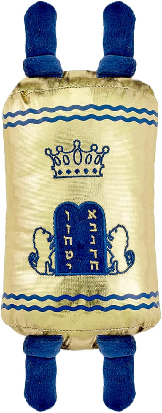 Rite Lite 12" H Medium Soft Plush Torah Toy - Shabbat Gifts, Shabbos, Hebrew Jewish Gifts for Kids, Fun & Educational Party Favors