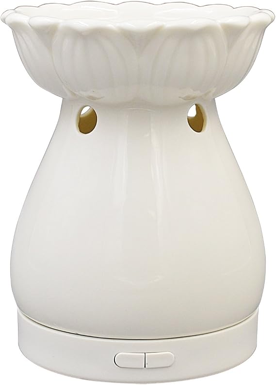 EcoGecko Aromatherapy Essential Oil Diffuser & Candle Holder with Changing Color LED Lights