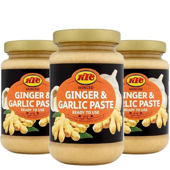 KTC Garlic & Ginger Paste 210g (Pack of 3)