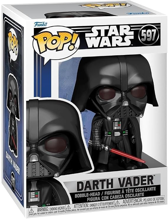 Funko POP! Star Wars: Darth Vader | Official Sci-Fi Merch - Collectable Vinyl Figurine for Shelf Display - Birthday Gift Idea for Fans and Collectors