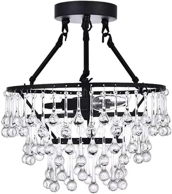 American Rural Crystal Chandelier European Living Room Dining Room Porch Bedroom Lighting Aisle Corridor Modern Ceiling Lamp,Modern Lighting 1