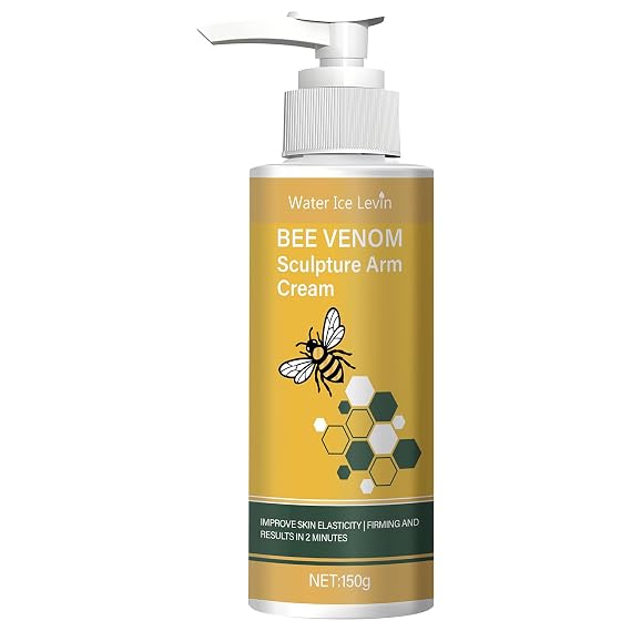 BEE VENOM Sculpture Cream, Sculpt & Tone Arm Cream Firming And Tightening For Arms & Body, Smooths The Look Of Wrinkles, Deeply Hydrates, Firms The Look Of Crepey Texture, Suitable for all skin