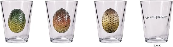 Dark Horse Deluxe Game of Thrones Dragon Egg Shot Glass Set