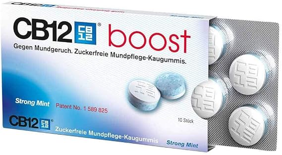 CB12 10 Boost gum Safe Breath