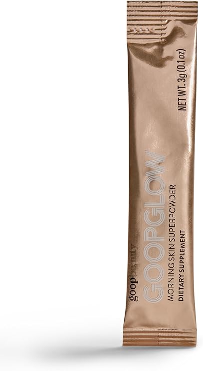 goop Beauty Morning Skin Drink Mix | Beverage Powder to Protect Against Signs of Aging | Vitamin C & E | Lemon Verbena & Orange Flavor | Non-GMO, Gluten-Free, Vegan | 30 Pack