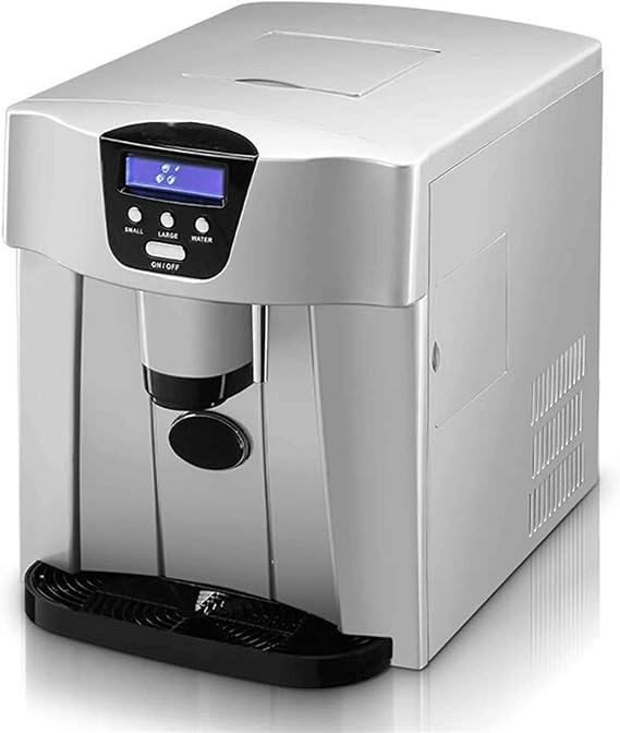 Ice Cube Maker Portable Ice Maker Machine for Countertop, Ice Cubes Ready in 6 Mins, Make 15-20kg Ice in 24 Hrs