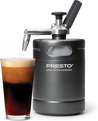 Presto 02939 Cold Brew Nitro Coffee Dispenser, 48 ounces