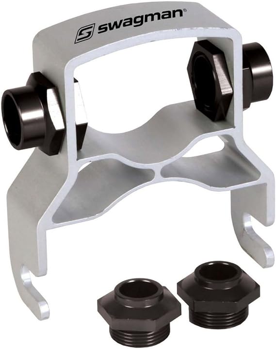 Swagman Spire Thru-Axle Adapter Converts 9mm Fork Mount Bike Racks for 12mm, 15mm, 15mm Boost, and 20mm Thru-Axle Bikes