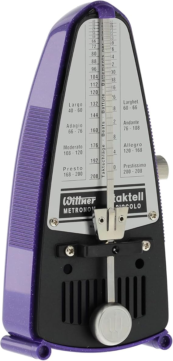 Wittner 830471 Taktell Piccolo Metronome - Neon Magic Violet