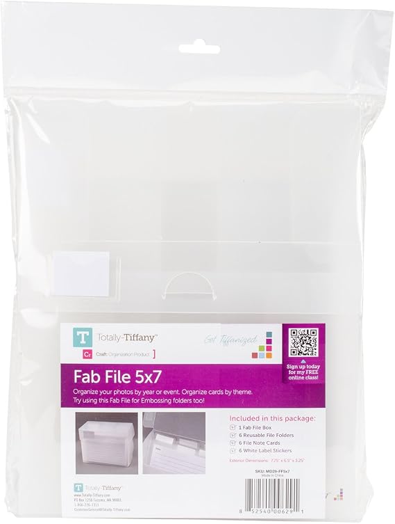 Totally-TiffanyTotally-Tiffany Fab File 5-inch x 7-inch-Medium,