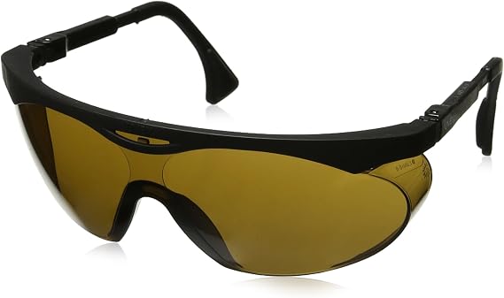Uvex S1901X Skyper Safety Eyewear, Black Frame, Espresso UV Extreme Anti-Fog Lens