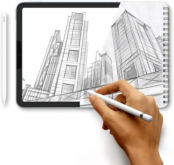 Paperlike Mıknatıslı Kağıt Hissi Veren Ekran Koruyucu Tablet için Mat Koruma Kullanılmadığında ile Çıkarılabilir Kalem Kullanımı için Uygundur 12,9 ve 13 inc uyumlu (ipad air 13, pro 13)