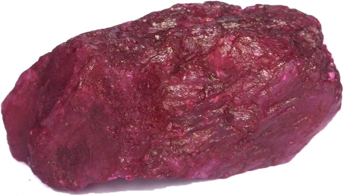 GEMHUB Natural Crystals And Healing Stones 265.50Carat Raw Rough Ruby Healing Crystals For Jewelry Making