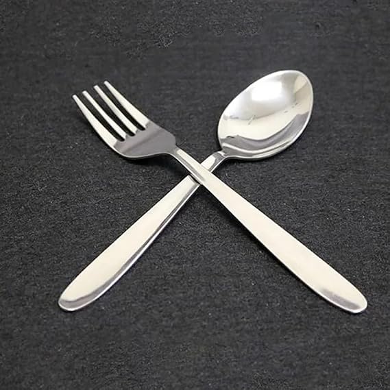 Spoon to Fork Magic Tricks Metal Spoon Vanishes to Forks Appearing PK Magic Magician Close Up Street Illusions Gimmicks Mentalism Props
