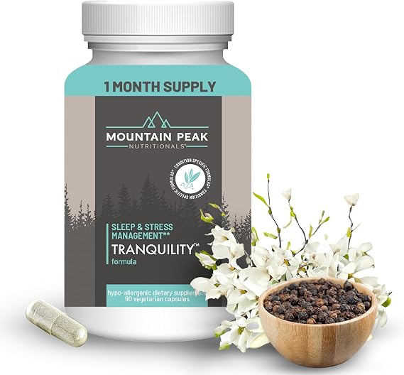 Mountain Peak Nutritionals Tranquility Formula Stress & Sleep 90ct