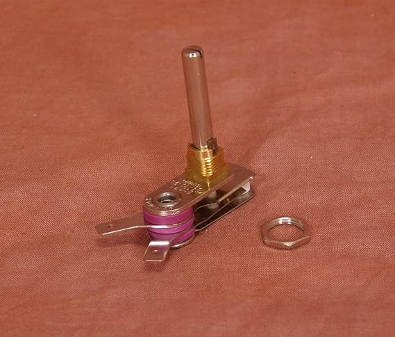 Bi-Metal Egg Incubator Thermostat,Temperature Controller with Wing Nut