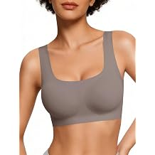 Avidlove Women's Comfy Pullover Wireless Bra Seamless Bralettes No Underwire T Shirt Wirefree Wide Straps Sleep Everyday Bras